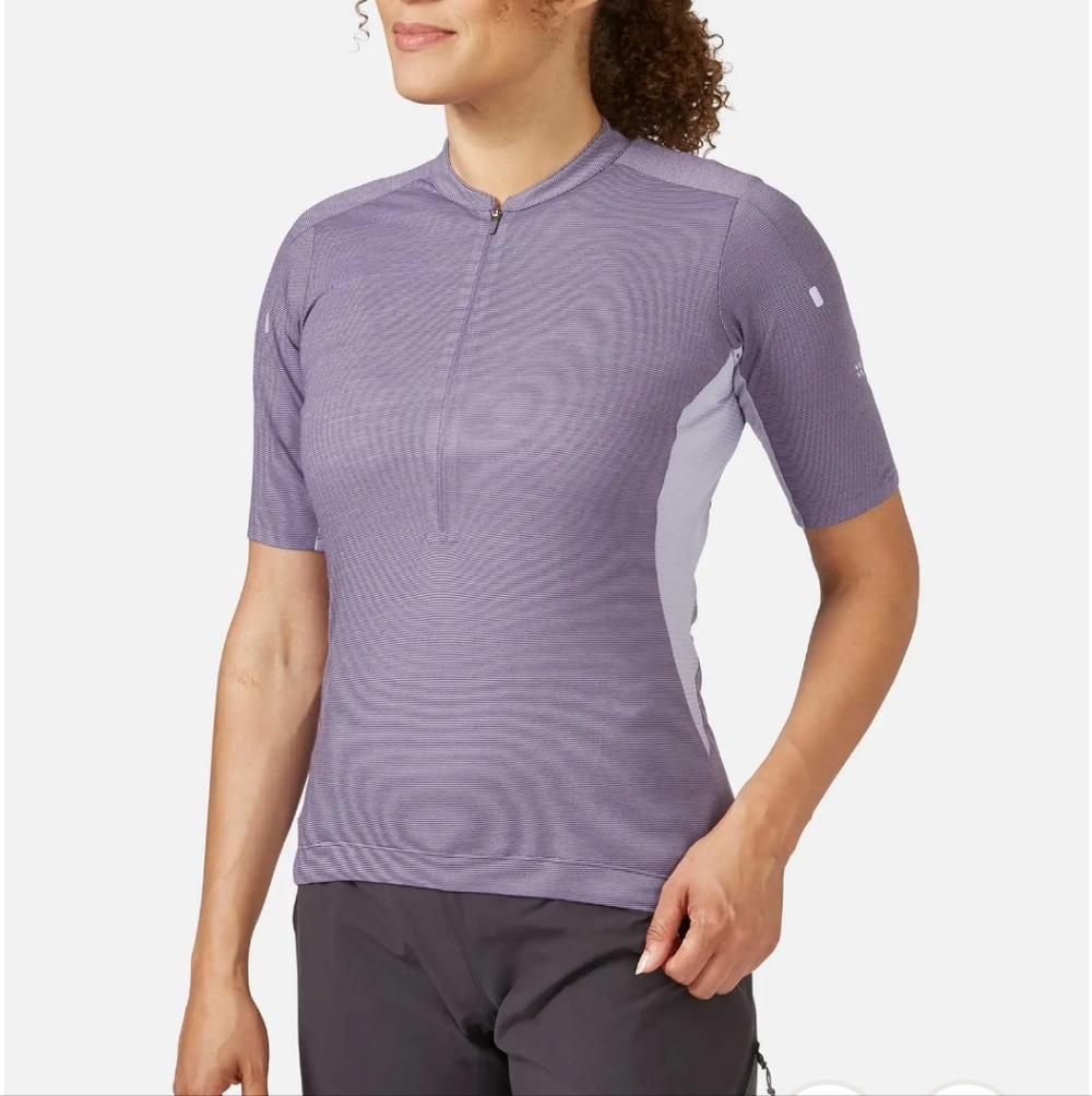 Rab Women's Cindercrino Biking Zip Tee